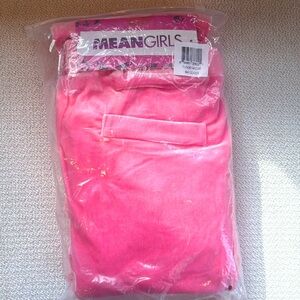 Mean girls “cool mom” costume NWT pink velour tracksuit